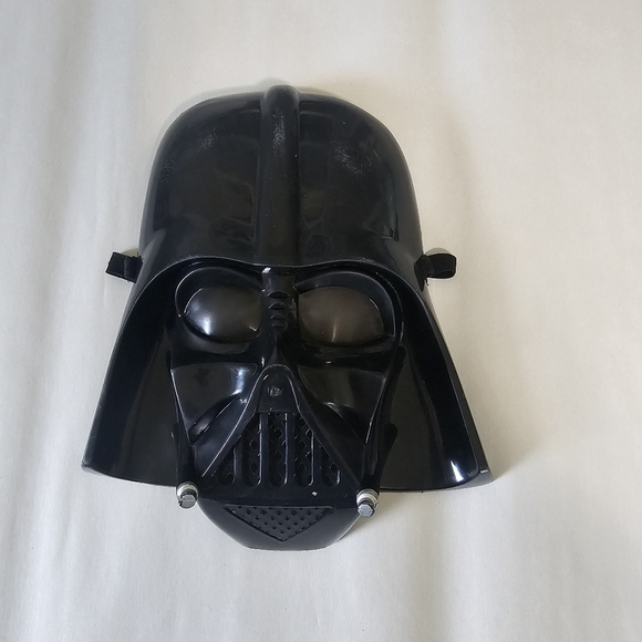 Star Wars Darth Vader Halloween Costume Kids Size Elastic Headband Hard Plastic - Picture 2 of 10